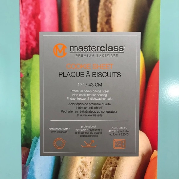 Masterclass Cookie Sheet 17” Tiffany Blue - Picture 3 of 4